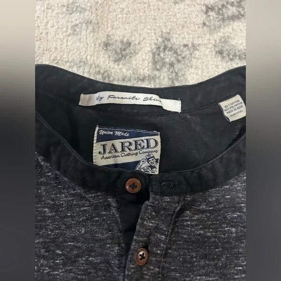 Henley Baseball Tee long sleeve men’s shirt - Picture 3 of 10